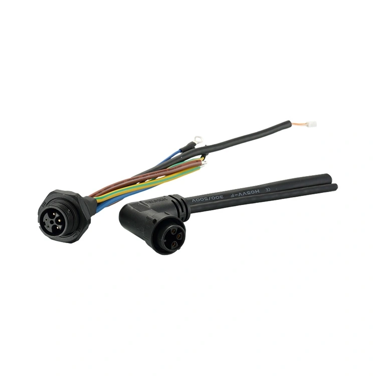 Conector híbrido de señal y alimentación serie M