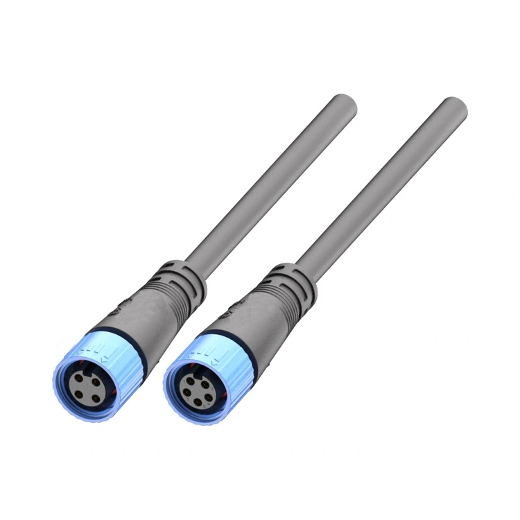 Conector impermeable de plástico serie M15