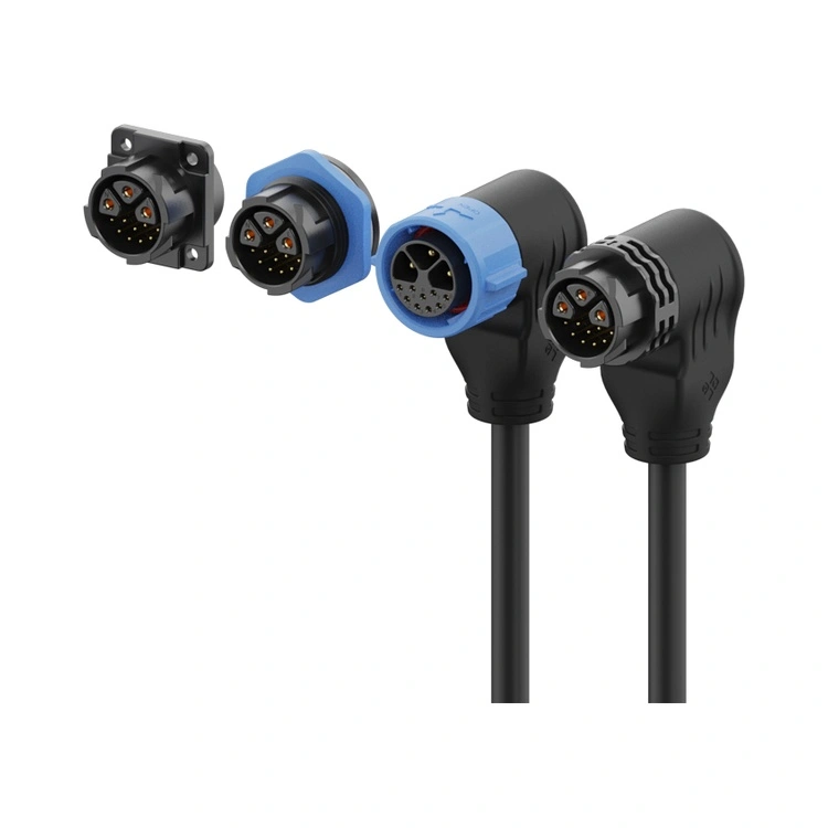 Conector de luz LED serie M25